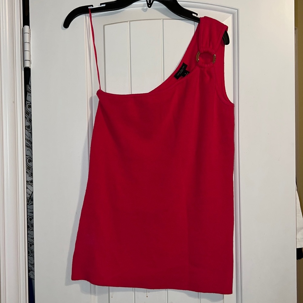 Ann Taylor One Shoulder Top